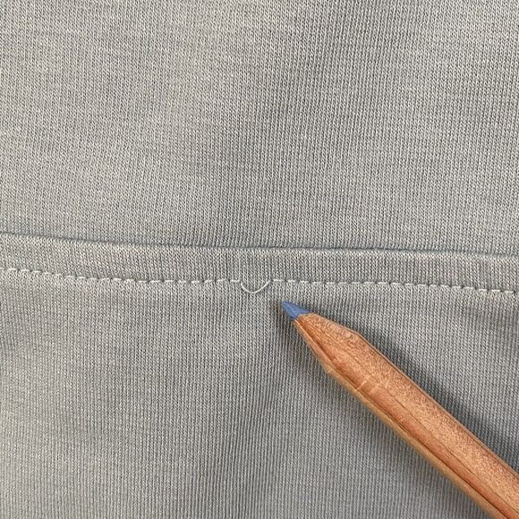 Everlane Dress Womens Large Light Blue The 90s Mini Short Sleeveless Cotton - Picture 5 of 13